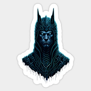 Sci fi Cyberpunk King Sticker